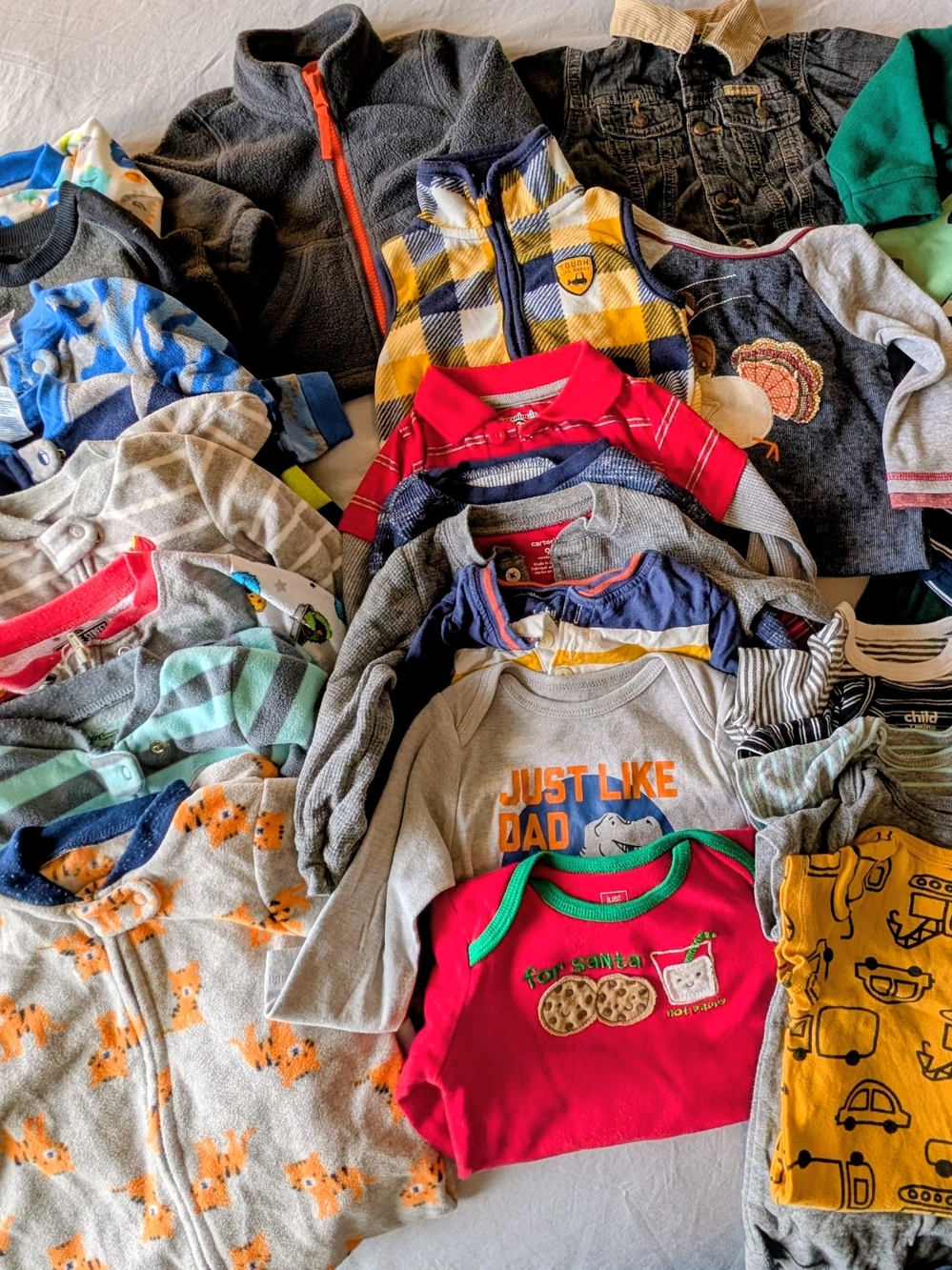 47 Pieces Baby Boy Bundle, Whole Wardrobe!